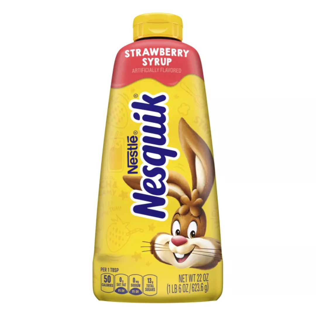 NESQUIK STRAWBERRY SYRUP 623.6G
